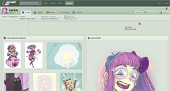 Desktop Screenshot of laeluu.deviantart.com