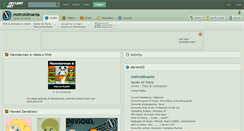 Desktop Screenshot of metroidmania.deviantart.com
