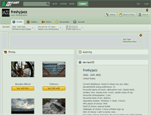 Tablet Screenshot of freshyjazz.deviantart.com