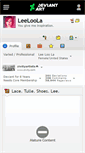 Mobile Screenshot of leeloola.deviantart.com