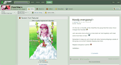 Desktop Screenshot of cheerimac.deviantart.com