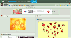Desktop Screenshot of aniiice.deviantart.com