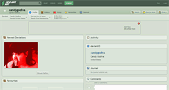 Desktop Screenshot of candygodiva.deviantart.com