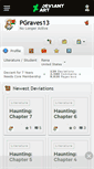 Mobile Screenshot of pgraves13.deviantart.com