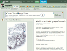 Tablet Screenshot of anniina85.deviantart.com