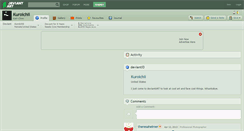Desktop Screenshot of kuroichii.deviantart.com