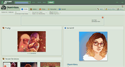 Desktop Screenshot of okami-kiera.deviantart.com