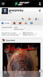 Mobile Screenshot of greezmnky.deviantart.com