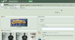 Desktop Screenshot of knomer.deviantart.com