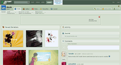 Desktop Screenshot of doule.deviantart.com