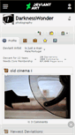 Mobile Screenshot of darknesswonder.deviantart.com