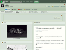 Tablet Screenshot of ephix.deviantart.com