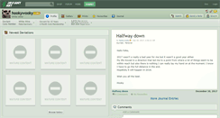 Desktop Screenshot of hookywooky.deviantart.com