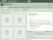 Tablet Screenshot of hookywooky.deviantart.com