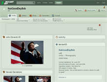 Tablet Screenshot of itsagooddaybob.deviantart.com