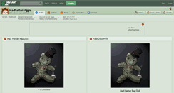 Desktop Screenshot of madhatter-aggie.deviantart.com