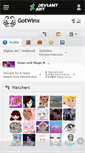 Mobile Screenshot of gotwinx.deviantart.com