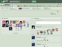 Tablet Screenshot of gotwinx.deviantart.com