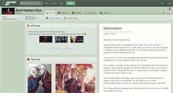 Desktop Screenshot of devil-hunters-hq.deviantart.com