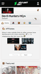 Mobile Screenshot of devil-hunters-hq.deviantart.com