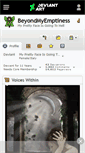 Mobile Screenshot of beyondmyemptiness.deviantart.com