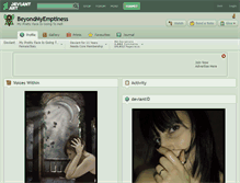 Tablet Screenshot of beyondmyemptiness.deviantart.com