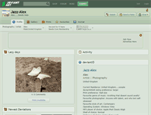 Tablet Screenshot of jazz-alex.deviantart.com