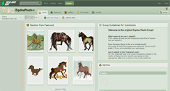 Desktop Screenshot of equinepixels.deviantart.com