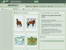 Tablet Screenshot of equinepixels.deviantart.com