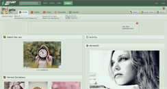 Desktop Screenshot of getia.deviantart.com