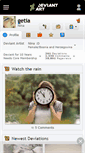 Mobile Screenshot of getia.deviantart.com