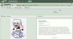 Desktop Screenshot of freakmasta.deviantart.com