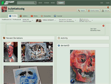 Tablet Screenshot of bullettattoobg.deviantart.com
