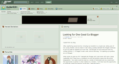 Desktop Screenshot of mulder8281.deviantart.com