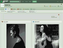 Tablet Screenshot of natali-ko.deviantart.com