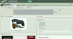 Desktop Screenshot of beloveddoll.deviantart.com