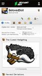 Mobile Screenshot of beloveddoll.deviantart.com