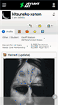 Mobile Screenshot of kitsuneko-xenon.deviantart.com