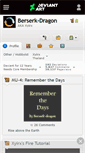 Mobile Screenshot of berserk-dragon.deviantart.com