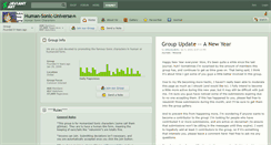 Desktop Screenshot of human-sonic-universe.deviantart.com