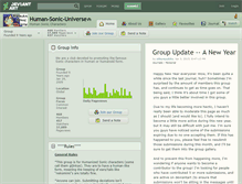 Tablet Screenshot of human-sonic-universe.deviantart.com