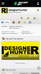 Mobile Screenshot of designerhunter.deviantart.com