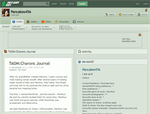 Tablet Screenshot of pancakes456.deviantart.com