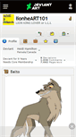 Mobile Screenshot of lionheart101.deviantart.com