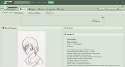 Desktop Screenshot of cosmicrev.deviantart.com