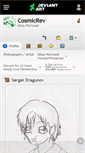 Mobile Screenshot of cosmicrev.deviantart.com