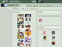 Tablet Screenshot of byakuganlovers.deviantart.com