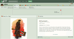 Desktop Screenshot of mithol.deviantart.com