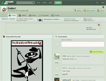 Tablet Screenshot of draike1.deviantart.com