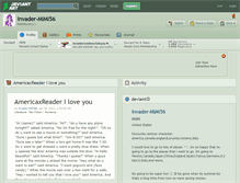 Tablet Screenshot of invader-mimi56.deviantart.com